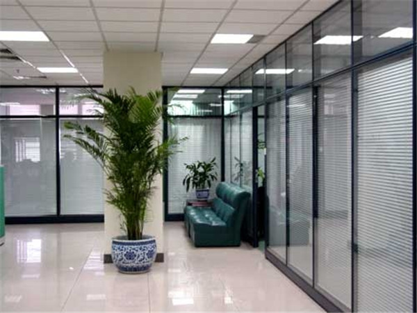 武漢百葉隔斷之雙層玻璃夾系列